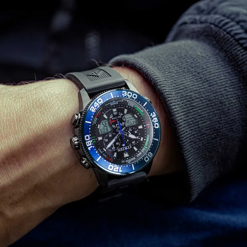 Citizen Promaster Yacht Timer Eco-Drive Men's Watch- JR4065-09E